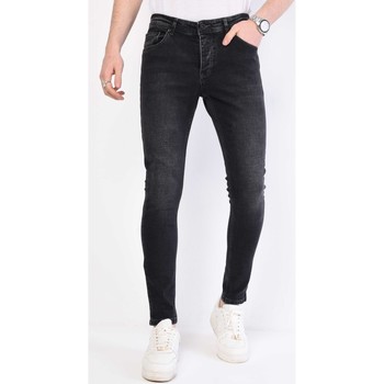 Textiel Heren Skinny jeans True Rise Spijkerbroek Regular Fit DPNW Zwart