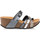 Schoenen Dames Sandalen / Open schoenen Bio Divina sandalen / blootsvoets vrouw grijs Zilver