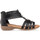 Schoenen Dames Sandalen / Open schoenen Paloma Totem sandalen / blootsvoets vrouw zwart Zwart