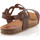 Schoenen Dames Sandalen / Open schoenen Simplement B sandalen / blootsvoets vrouw bruin Brown