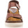Schoenen Dames Sandalen / Open schoenen Terre Dépices sandalen / blootsvoets vrouw bruin Brown