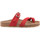 Schoenen Dames Sandalen / Open schoenen Miss Boho sandalen / blootsvoets vrouw rood Rood