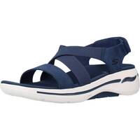 Schoenen Dames Sandalen / Open schoenen Skechers GO WALK ARCH FIT TREASURED Blauw