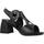 Schoenen Dames Sandalen / Open schoenen Stonefly JENNY 7 CALF LTH Zwart