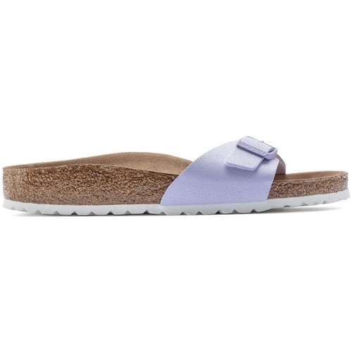 Schoenen Dames Sandalen / Open schoenen Birkenstock Madrid Vegan 1022741 Narrow - Lavender Fog Geel