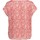 Textiel Dames T-shirts korte mouwen Only TOP CUELLO DE PICO ROJO MUJER  15259690 Rood