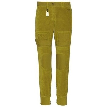 Textiel Dames Broeken / Pantalons Aeronautica Militare Spodnie Damskie Green Olive