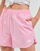 Textiel Dames Korte broeken / Bermuda's adidas Performance W MIN WVN SHO Roze / Authentiek