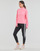 Textiel Dames Sweaters / Sweatshirts adidas Performance OTR 1/2 ZIP W Roze / Geluk