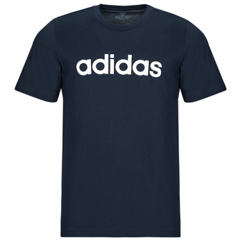 Textiel Heren T-shirts korte mouwen adidas Performance M LIN SJ T Encre / Légende