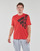 Textiel Heren T-shirts korte mouwen adidas Performance T365 BOS TEE Rood / Vif