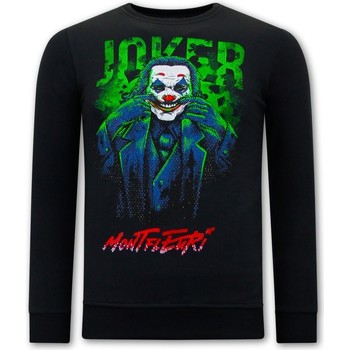 Textiel Heren Sweaters / Sweatshirts Tony Backer Print Joker Zwart