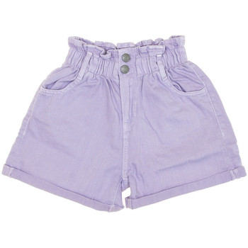 Textiel Meisjes Korte broeken / Bermuda's Teddy Smith  Violet