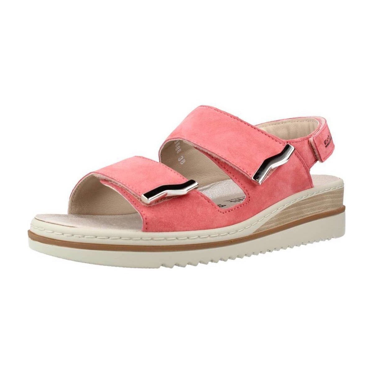 Schoenen Dames Sandalen / Open schoenen Mobils DARCIE VELCALF PREMIUM Roze