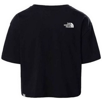 The North Face W CROPPED EASY TEE Zwart