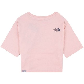 The North Face GHYÈ_ BNHGG SS CROPPED GRAPHIC TEE Roze