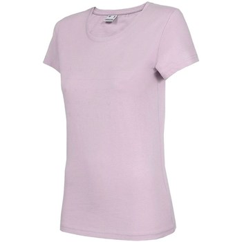 Textiel Dames T-shirts korte mouwen 4F TSD013 Violet