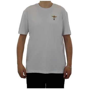 Textiel Heren T-shirts korte mouwen Aeronautica Militare TS1903J52373062 Wit