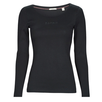 Textiel Dames T-shirts met lange mouwen Esprit SUS lslv sl Zwart