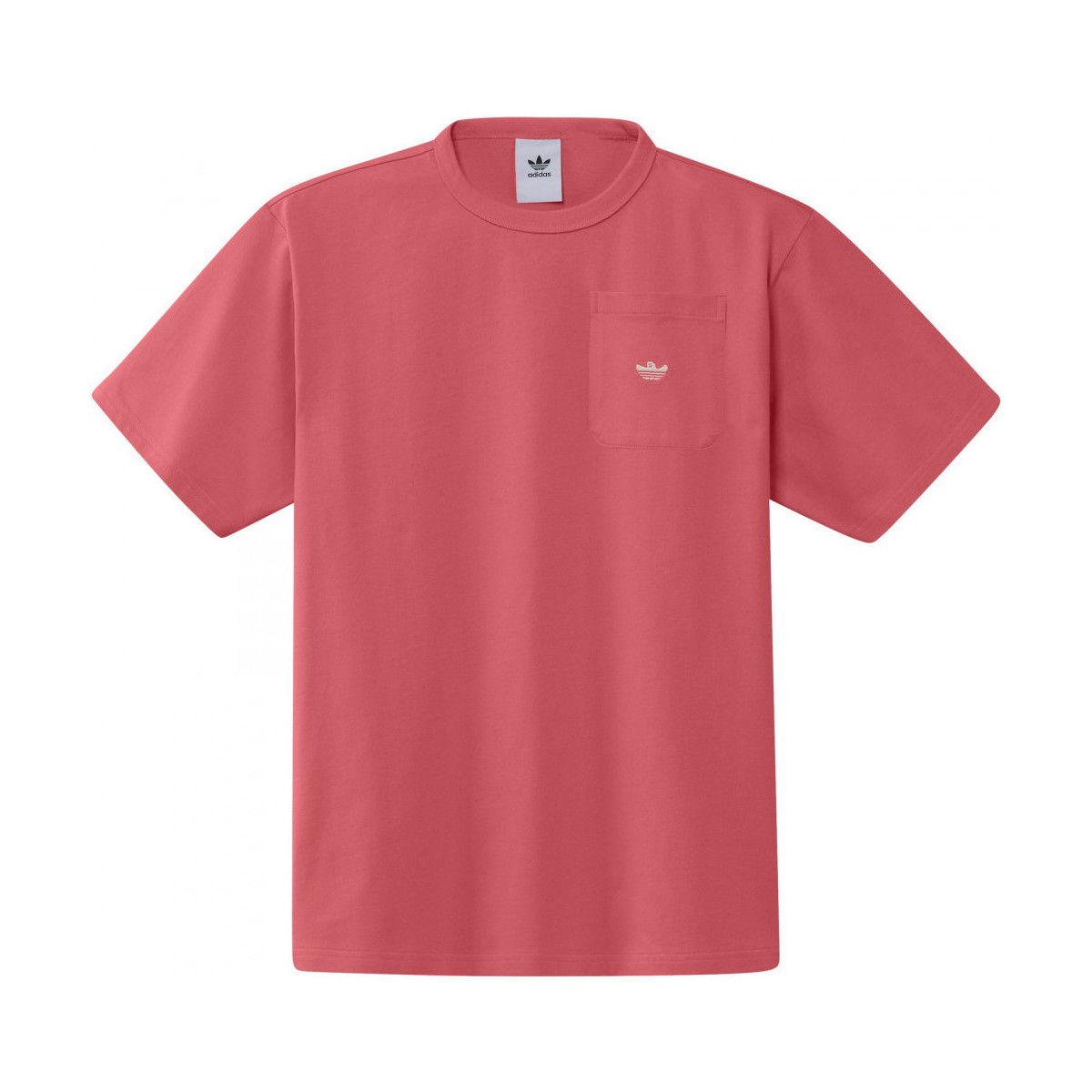 Textiel Heren T-shirts & Polo’s adidas Originals Heavyweight shmoofoil pocket tee Orange