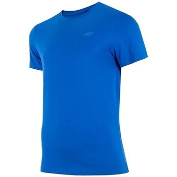 Textiel Heren T-shirts korte mouwen 4F TSM352 Blauw