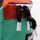 Tassen Handtassen kort hengsel Hi-Tec Ryan 90S Vert, Orange