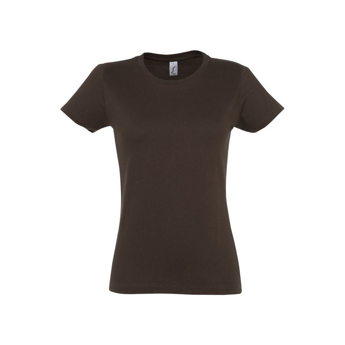 Textiel Dames T-shirts korte mouwen Sols IMPERIAL WOMEN - CAMISETA MUJER Brown