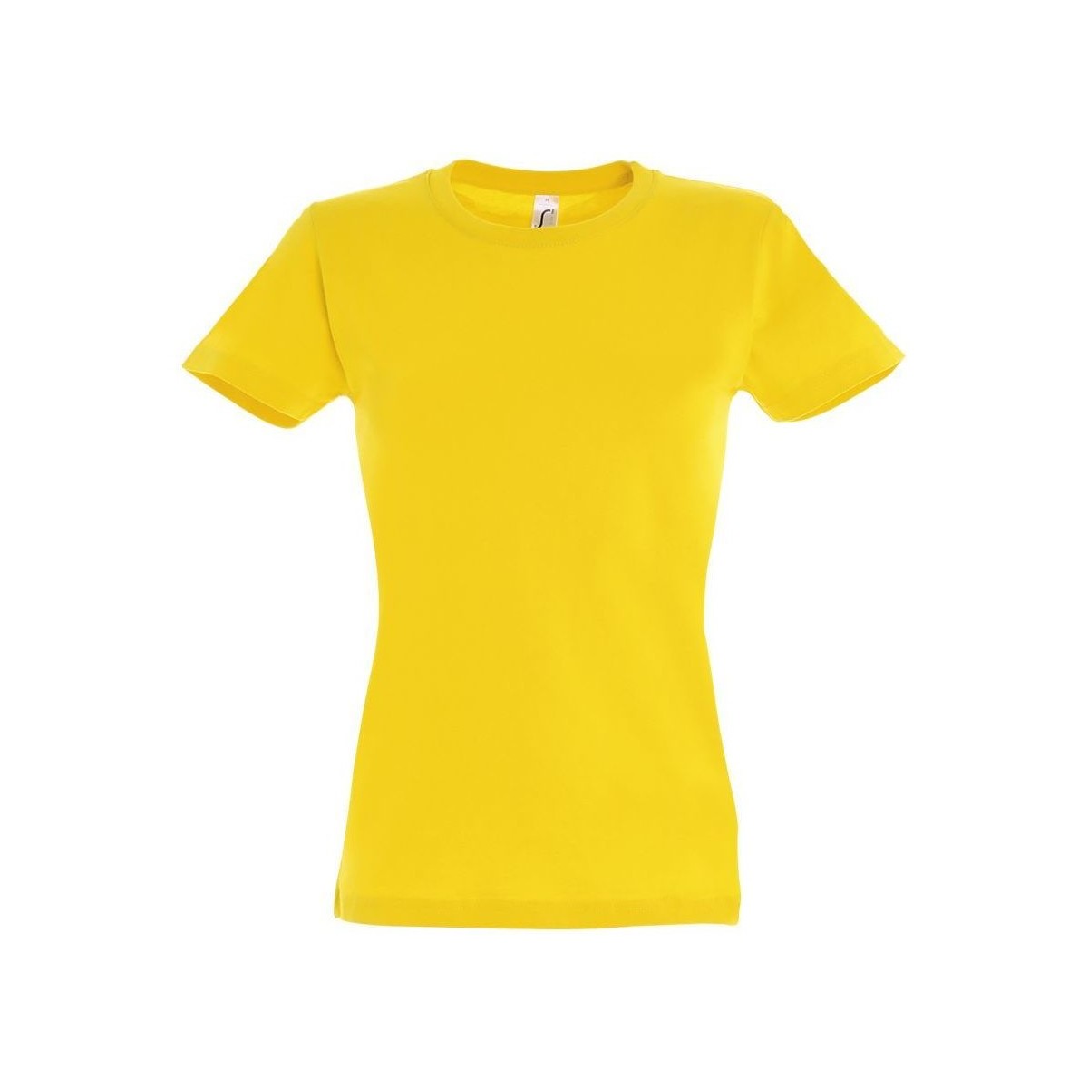 Textiel Dames T-shirts korte mouwen Sols IMPERIAL WOMEN - CAMISETA MUJER Geel