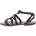 Schoenen Dames Sandalen / Open schoenen Gianluca - L'artigiano Del Cuoio 505 D MORO CUOIO Brown