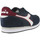 Schoenen Heren Sneakers Diadora SIMPLE RUN C8815 Insignia blue/Black iris Blauw