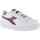 Schoenen Kinderen Sneakers Diadora GAME STEP C7821 White/Dahlia mauve Wit