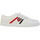 Schoenen Dames Sneakers Kawasaki Heart Canvas Shoe K194523 1002 White Wit