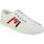 Schoenen Dames Sneakers Kawasaki Heart Canvas Shoe K194523 1002 White Wit
