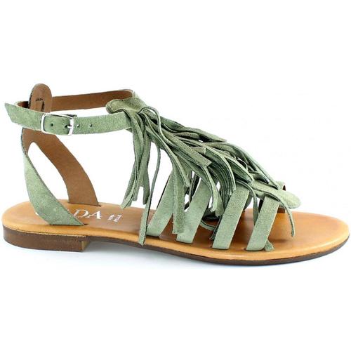 Schoenen Dames Sandalen / Open schoenen Giada GIA-E22-7165-SA Groen