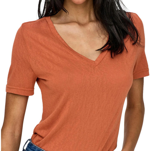 Textiel Dames T-shirts korte mouwen JDY  Orange