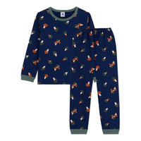 Textiel Jongens Pyjama's / nachthemden Petit Bateau CINGUO Marine