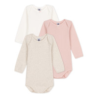 Textiel Meisjes Pyjama's / nachthemden Petit Bateau LOT 3 BODY Multicolour