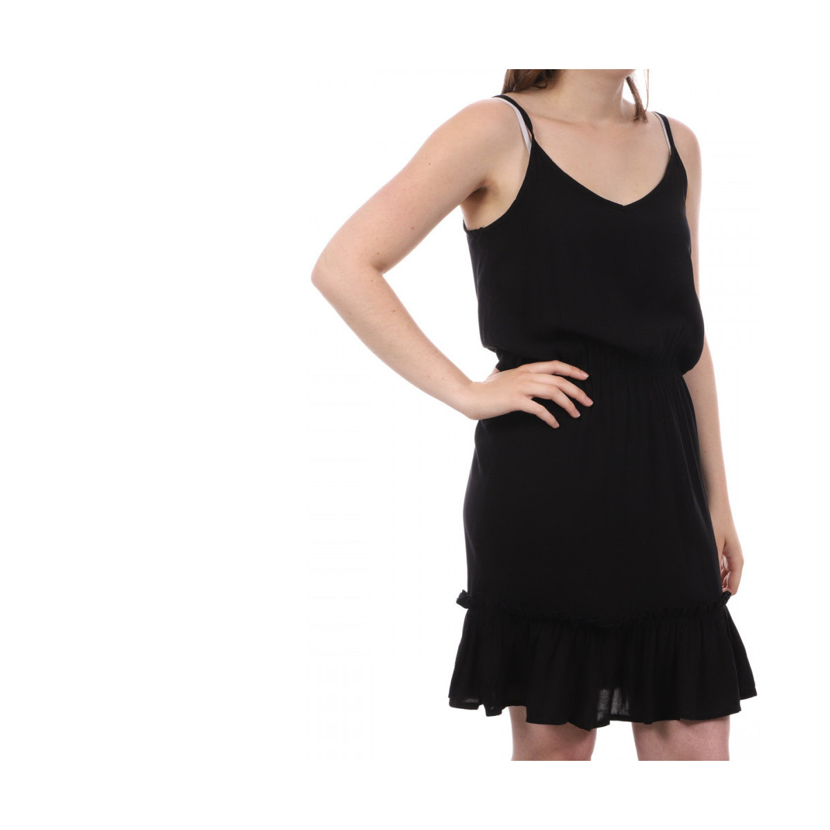 Textiel Dames Korte jurken Sublevel  Zwart