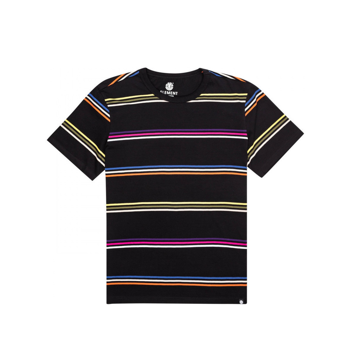 Textiel Heren T-shirts & Polo’s Element Wilow stripe Zwart