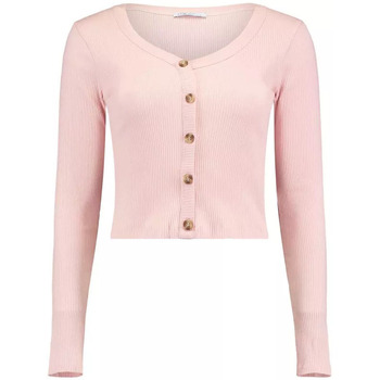 Textiel Heren Jacks / Blazers Hailys Dames Longsleeve Shirt Caro Roze