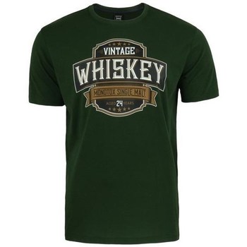 Textiel Heren T-shirts korte mouwen Monotox Whiskey Zwart