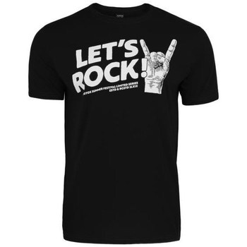 Textiel Heren T-shirts korte mouwen Monotox Rock Zwart