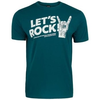 Textiel Heren T-shirts korte mouwen Monotox Rock Groen