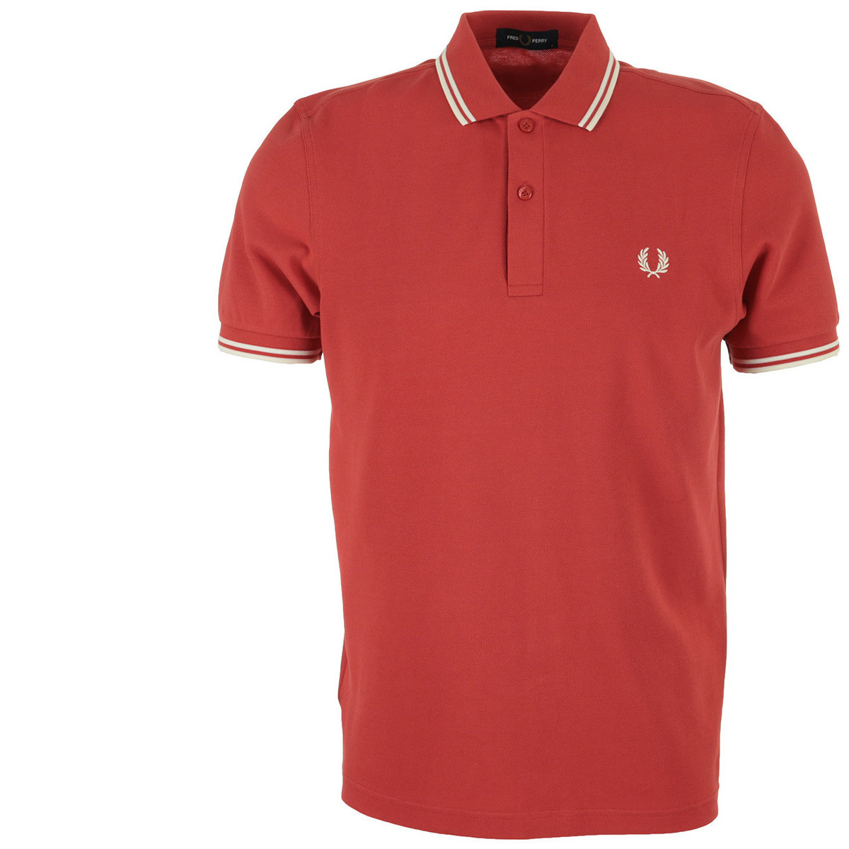 Textiel Heren T-shirts & Polo’s Fred Perry Twin Tipped Shirt Rood