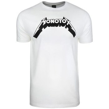 Textiel Heren T-shirts korte mouwen Monotox Metal Wit