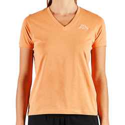 Textiel Dames T-shirts korte mouwen Kappa  Orange