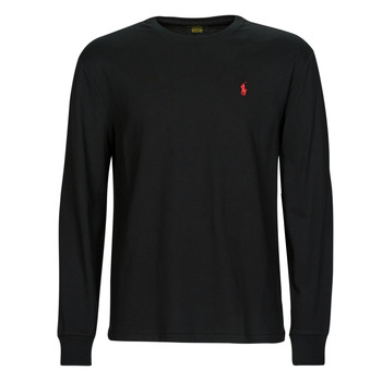 Textiel Heren T-shirts met lange mouwen Polo Ralph Lauren SSCNM2-SHORT SLEEVE-T-SHIRT Zwart /  zwart