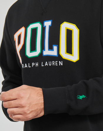 Polo Ralph Lauren LSCNM4-LONG SLEEVE-SWEATSHIRT Zwart / Multicolour