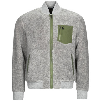 Textiel Heren Wind jackets Polo Ralph Lauren LSBOMBERM5-LONG SLEEVE-FULL ZIP Grijs / Dark / Vintage / Heather