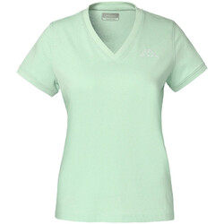 Textiel Dames T-shirts korte mouwen Kappa  Groen